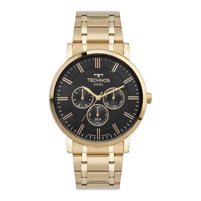 Relógio Technos Masculino Slim Dourado - 6p29ame-1p 6p29ame-1p