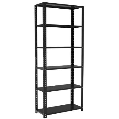 Prateleira Estante Armário Aço 6 Bandejas 60cm Romero Preto
