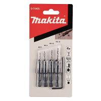 Conjunto De Broca Escareadora Para Madeira - 4 Peças Makita - 1