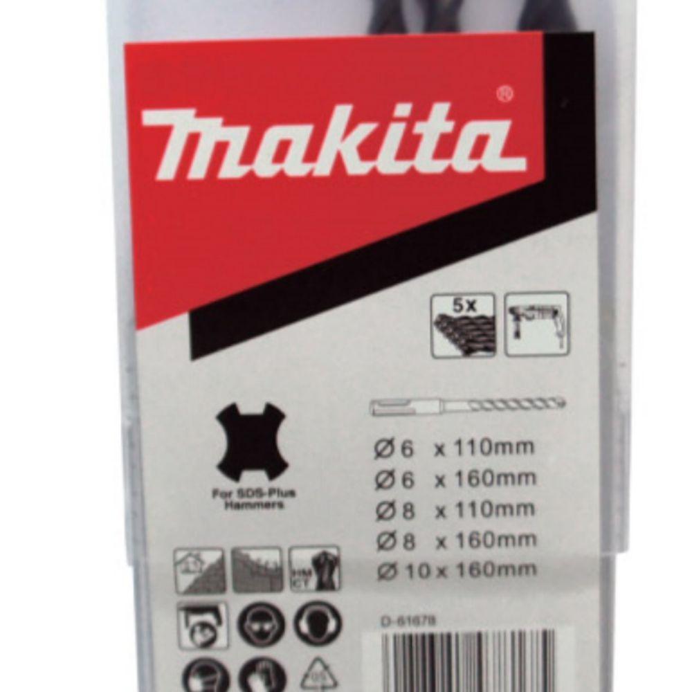 Conjunto De Brocas Sds-plus Com 5 Peças Makita - 3