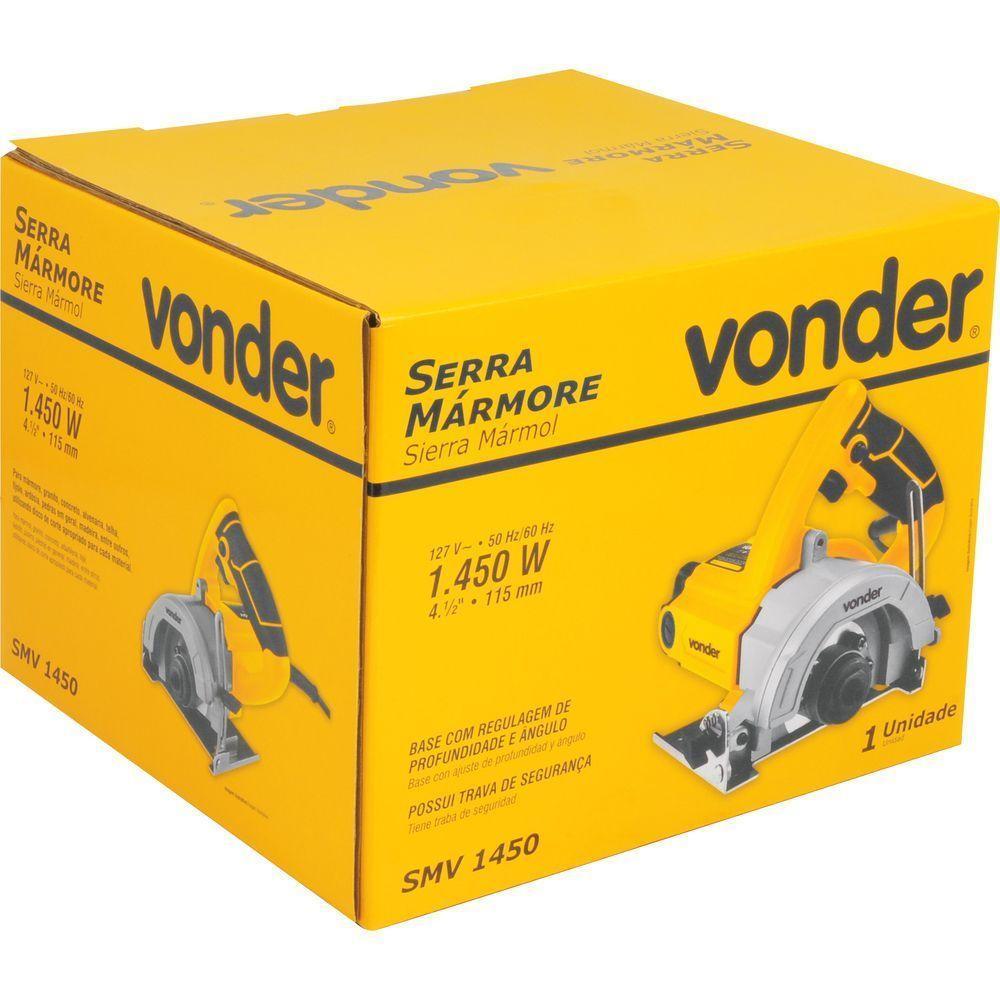Serra Mármore Smv 1450 Sem Disco Vonder 110V - 3