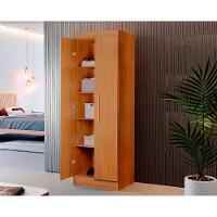 Multiuso Hera Com 4 Prateleiras Moderna Mobília Imbuia - 6