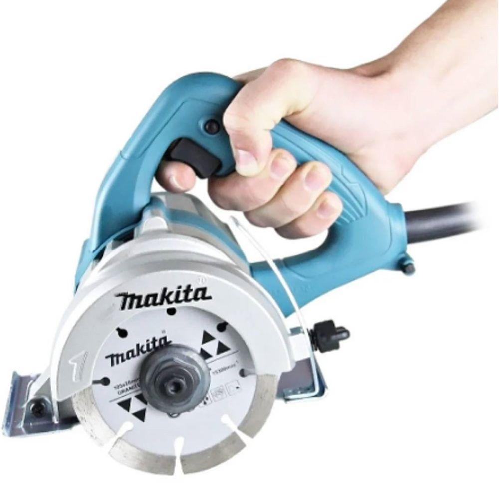 Serra Marmore 110mm 1300W Com Chave Allen Dupla Isolação 4100nh3z Makita 110V - 2