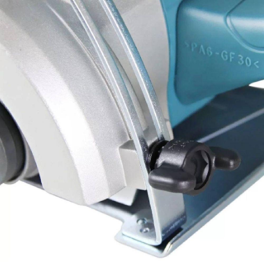 Serra Marmore 110mm 1300W Com Chave Allen Dupla Isolação 4100nh3z Makita 110V - 5