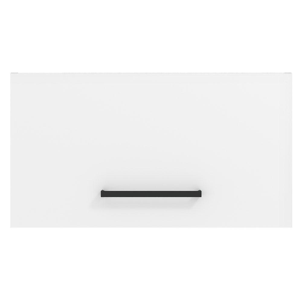Armário Aéreo 60 Cm 1 Porta Basculante Branco Branco - 4
