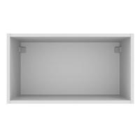Armário Aéreo 60 Cm 1 Porta Basculante Branco Branco - 3