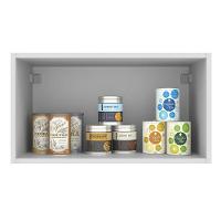 Armário Aéreo 60 Cm 1 Porta Basculante Branco Branco - 7