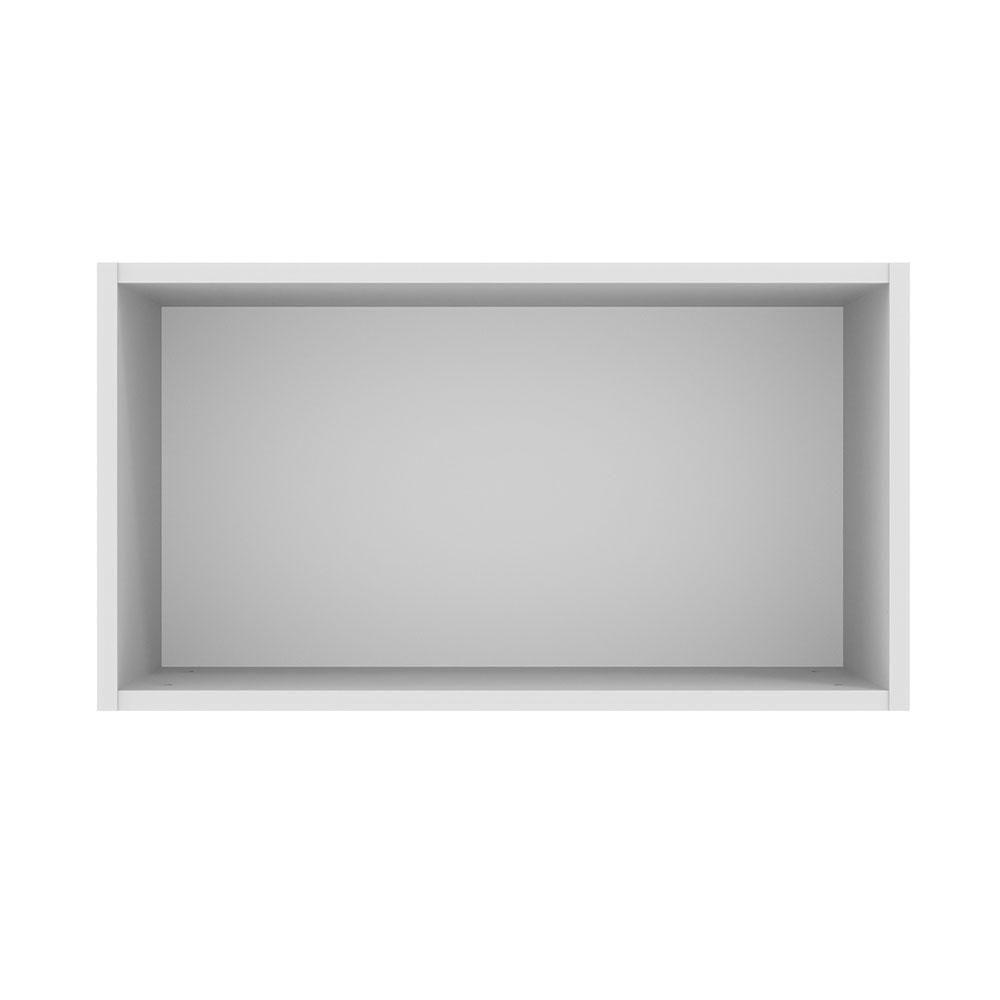 Armário Aéreo 60 Cm 1 Porta Basculante Branco/Branco Veludo - 4