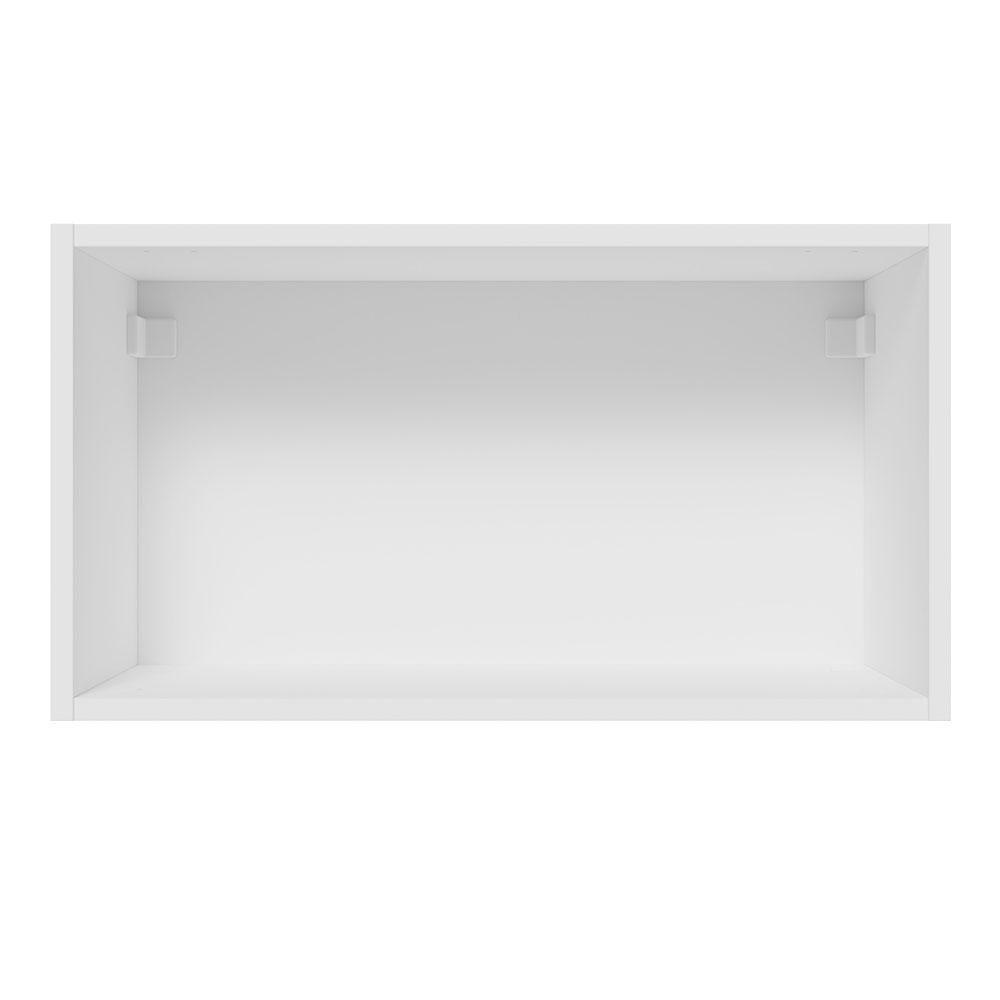 Armário Aéreo 60 Cm 1 Porta Basculante Branco/Branco Veludo - 5