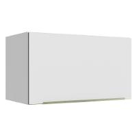 Armário Aéreo 60 Cm 1 Porta Basculante Branco/Branco Veludo - 1
