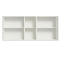 Armário Aéreo 150 Cm 2 Portas E 2 Nichos Branco Branco - 3