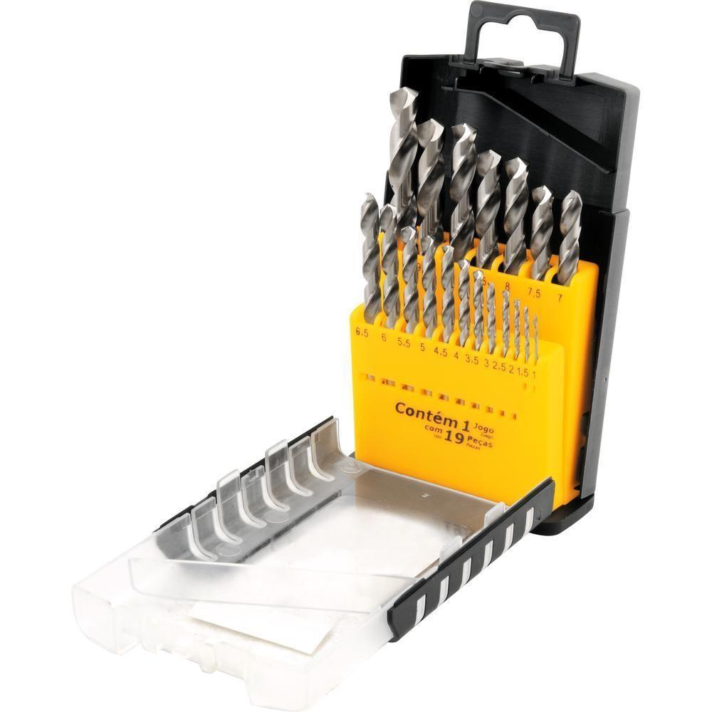 Jogo Broca Din 338 Hss 110mm 19 Peças - Vonder - 2