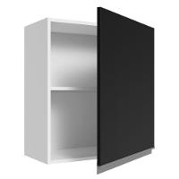 Armário Aéreo 100% Mdf 60 Cm 1 Porta Branco/preto Acordes - 6