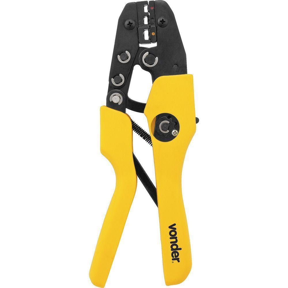 Alicate Prensa Terminal Ap056 Com Catraca 0,5mm² à 6,0mm² Pa - 2