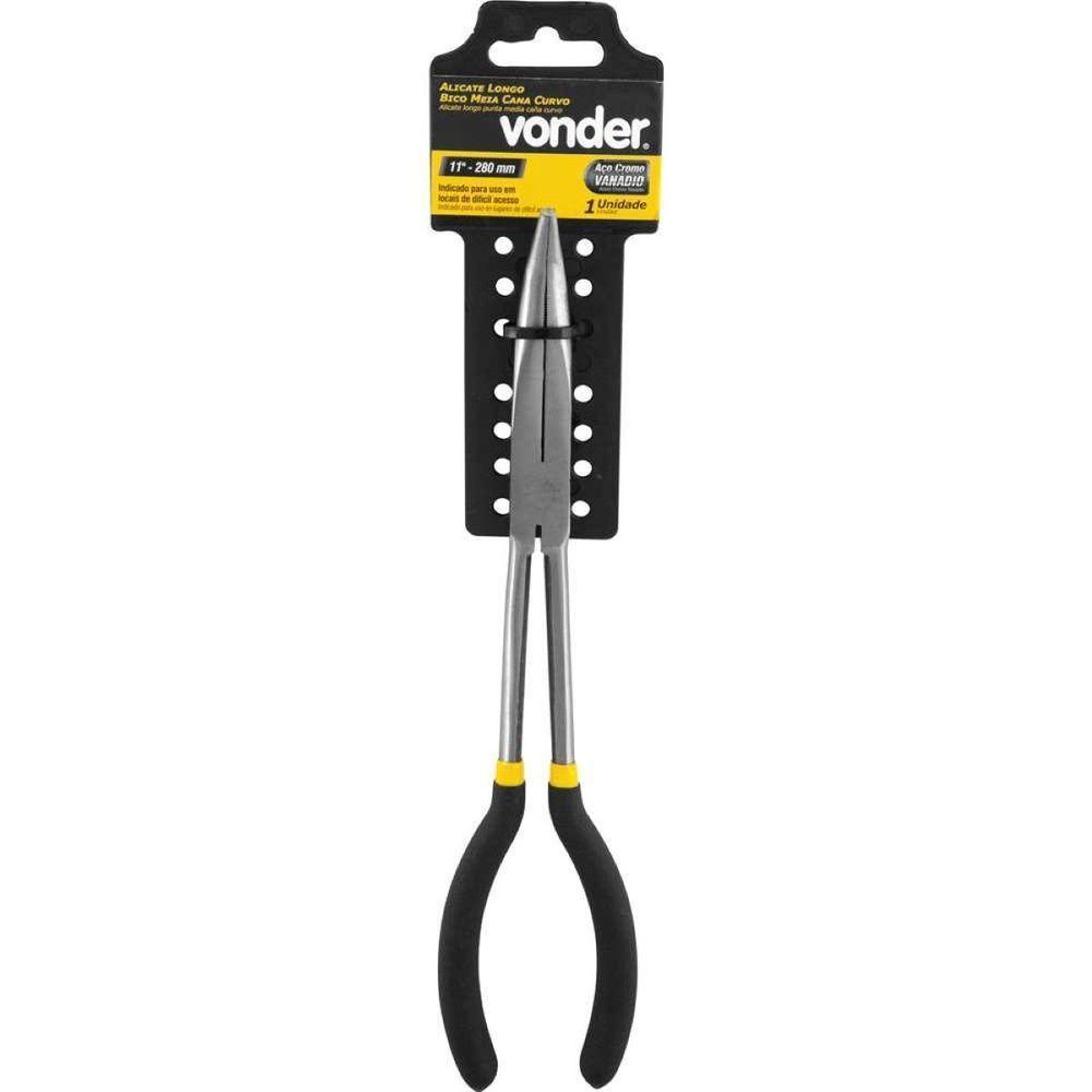 Alicate Bico Meia Cana 11'' Crv Curvo Longo Vonder - 10
