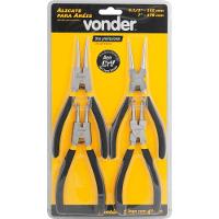Jogo Alicate Para Anéis Vonder Com 4 Peças 7" - 2