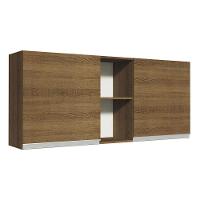 Armário Aéreo 150 Cm 2 Portas E 2 Nichos RusticRustic - 1