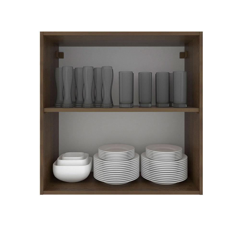 Armário Aéreo 70 Cm 2 Portas Rustic Stella Madesa Rustic - 7