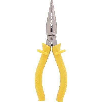 Alicate Bico Meia Cana 6" Reto Vanádio Isol. 1000v Vonder