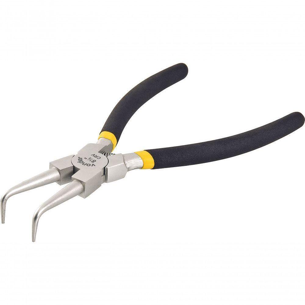 Alicate Para Anéis 8.1-2" 215mm Int Curvo Vanádio Plast Vonder - 3