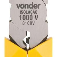 Alicate Universal 8 Eletricista Vanádio Isol. 1000v Vonder - 3