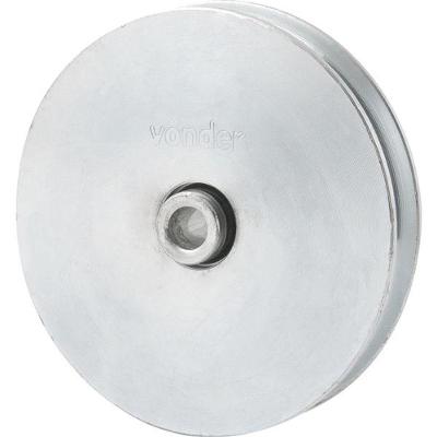 Roldana Para Portão 4 Tipo U Aço Zincado R.bucha Vonder