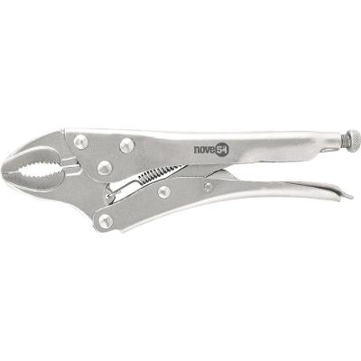 Alicate De Pressão 10 Curvo Aço Carbono Niquelado - Nove54