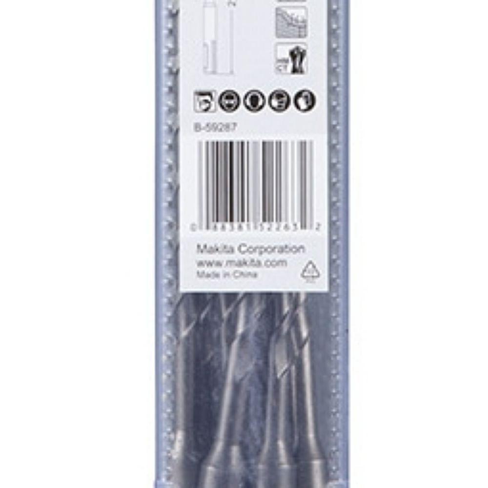 Brocas Sds-plus 6 X 160 Mm Conjunto Com 10 Peças Makita - 3