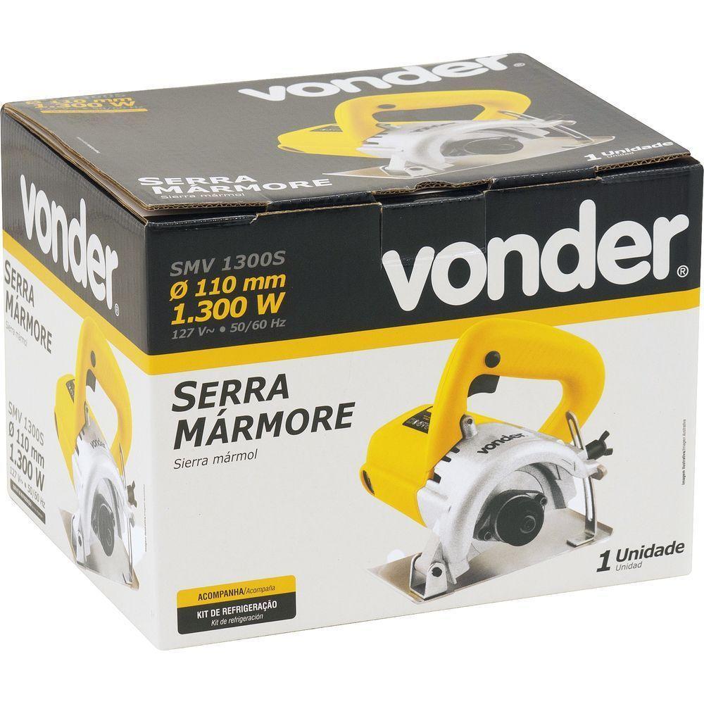 Serra Circular Mármore 4.3-8 1300 Watts S- Kit R Vonder 110V - 2