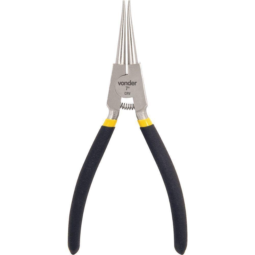 Alicate Para Anéis 7" 180mm Ext Reto Vanádio Plast Vonder - 2