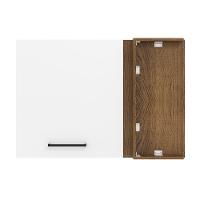 Armário Aéreo De Canto 1 Porta ? Rustic/branco - 5