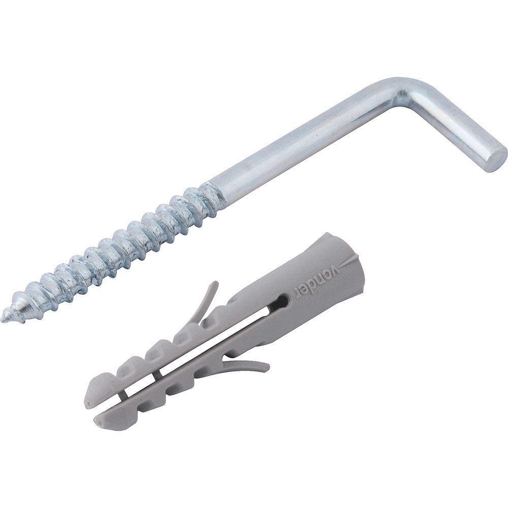 Escápula 4,8x70mm Bucha De Nylon E-10 Com 6 Peças Vonder - 2