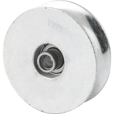 Roldana Para Portão 2.1-2tipo U Aço Zincado R.bucha Vonder