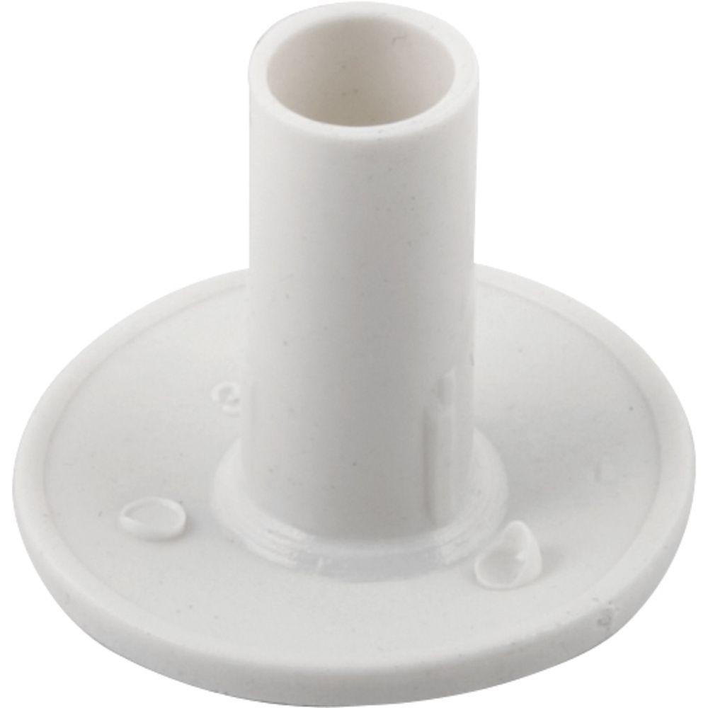 Bucha Acabamento Para Cabos Branca Com 2 Peças Vonder - 2