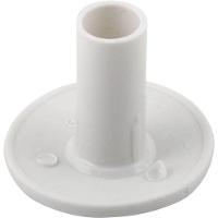 Bucha Acabamento Para Cabos Branca Com 2 Peças Vonder - 2