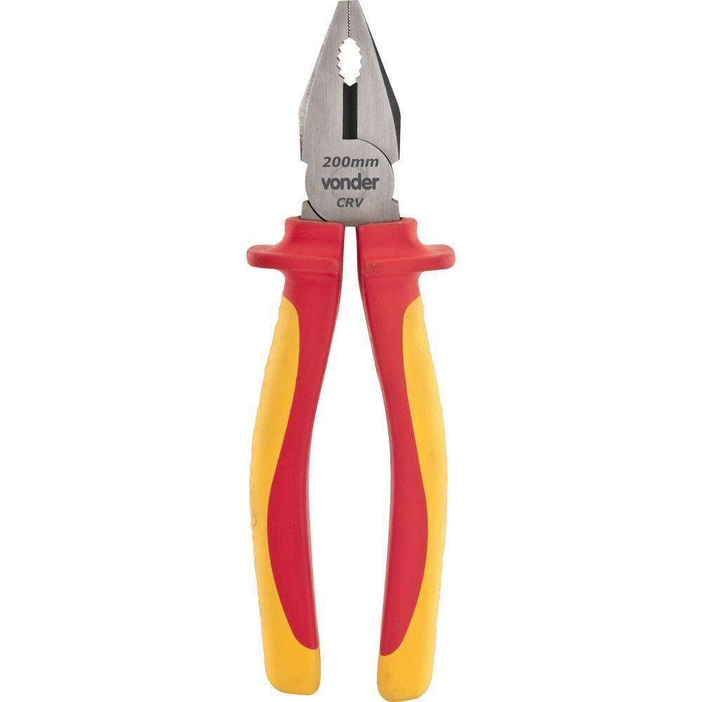 Alicate Universal 8 Vde Cromo Vanádio Isolado 1000v Vonder - 3