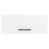 Armário Aéreo 80Cm 1 Porta Basculante Branco Branco