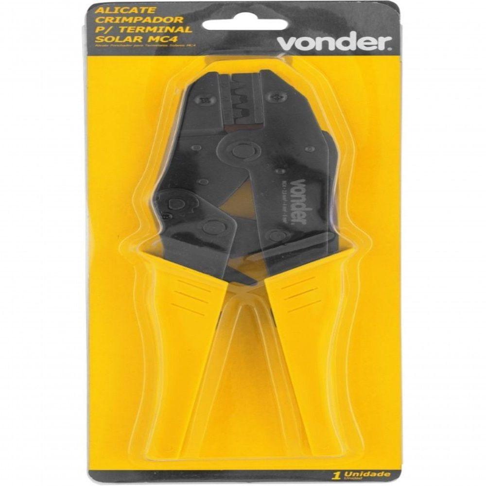 Alicate Crimpador Para Terminal Solar Mc4 Vonder - 6