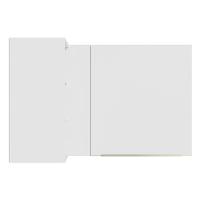 Armário Aéreo Com Adega Acoplada 1 Porta Branco/Branco - 5