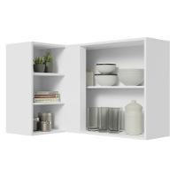 Armário Aéreo Com Adega Acoplada 1 Porta Branco/Branco - 10