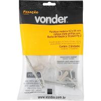 Parafuso Madeira Phillips 4,2x55mm C Bucha Nylon Fly2 Vonder - 3