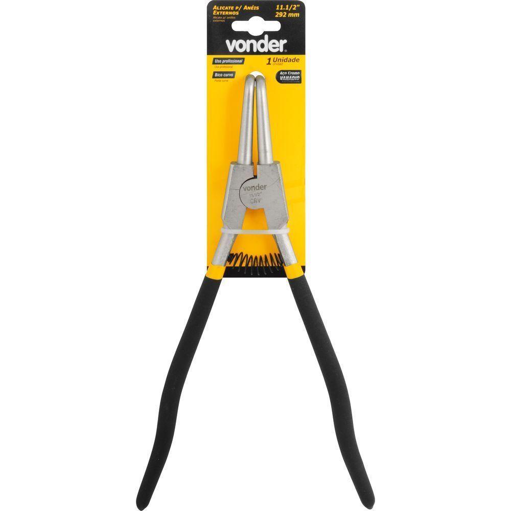 Alicate Para Anéis Vonder Externo Cv 292 Mm -11.1-2" - 2