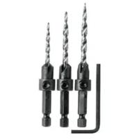 Kit De Brocas Escareadoras Com Chave Hexagonal Makita - 2