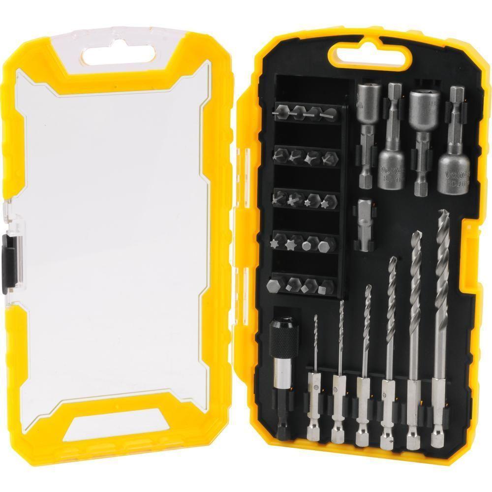 Jogo Brocas-bits-soquetes Com 32 Peças Vonder - 1