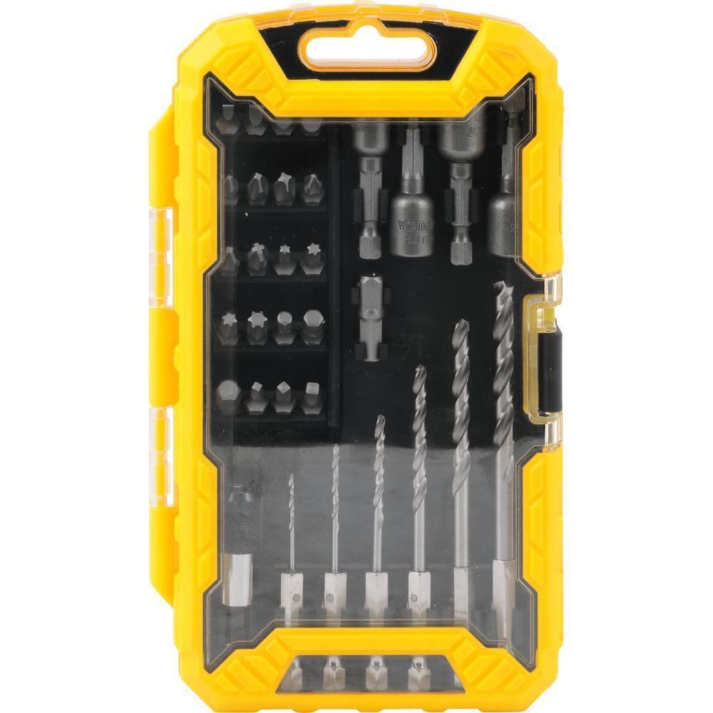 Jogo Brocas-bits-soquetes Com 32 Peças Vonder - 4