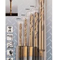 Conjunto De Brocas Hss-tin Enc1-4'' Com 5 Peças Makita