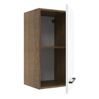 Armário Aéreo 35 Cm 1 Porta Rustic/branco Rustic/branco - 7