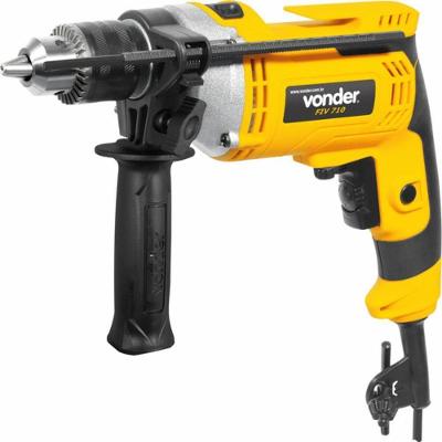 Furadeira De Impacto 1-2 Kit Com 9 Brocas Fiv709 Vonder 110V