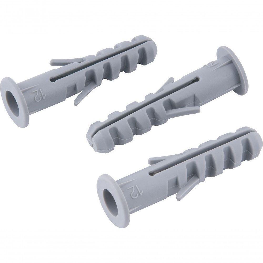 Bucha Plástica 10x50mm Com Anel Com 250 Peças Vonder - 1