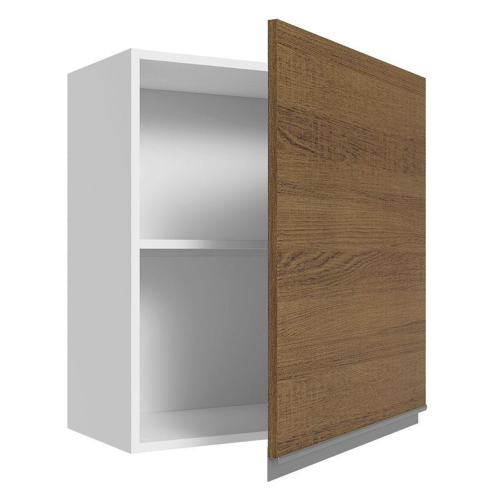 Armário Aéreo Glamy 100%MDF 60cm 1 Porta BR/Rustic Madesa - 8